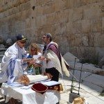 Bat Mitzvah at the Western Wall in Jerusalem