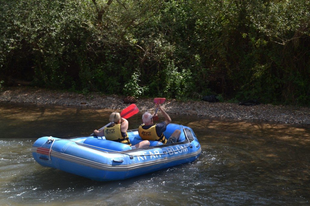 Rafting on the Jordan River