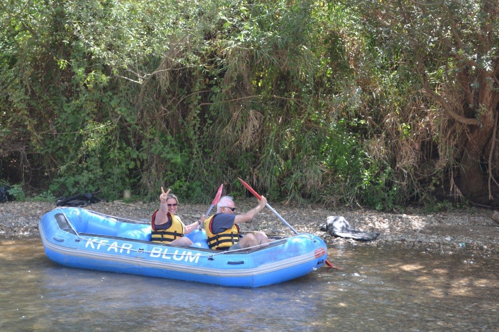 Rafting on the Jordan River