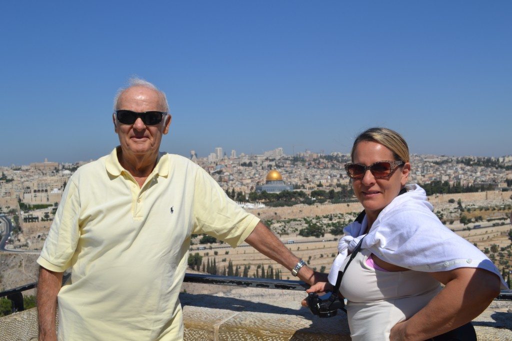 Mount Olive Lookout on Jerusalem